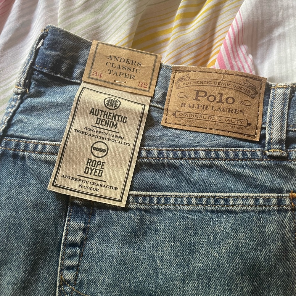 Polo by Ralph Lauren Men's Classic Blue Denim Jeans